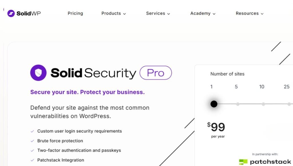 Solid Security 2FA setup in the best free WordPress security plugins, adding email code login safety.