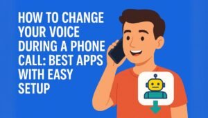 Learn how to change your voice during a phone calls using top apps like Voicemod & MagicMic. Step-by-step guide, legal tips, and real-time setup included.