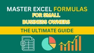 Discover 50 powerful Excel formulas to streamline your small business operations. From SUM to XLOOKUP, master financial calculations, inventory management, and data analysis with practical examples. Boost efficiency today!