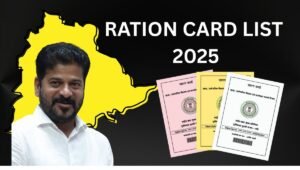 Check the latest New Telangana Ration Card List 2025. Find your name, status, and download your ration card online. Full guide in Telugu & English.